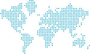 World map pixelated