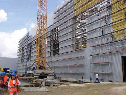 Commercial building under construction