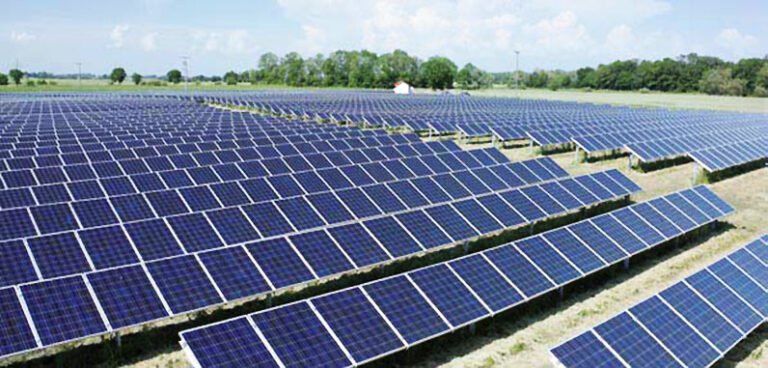 Perimeter security for solar power plants